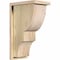 Ekena Millwork Ridgewood Rough Sawn Corbel w/Backplate, Douglas Fir, 8"W x 12"D x 20"H COR08X12X20RID01RDF - alternate 1